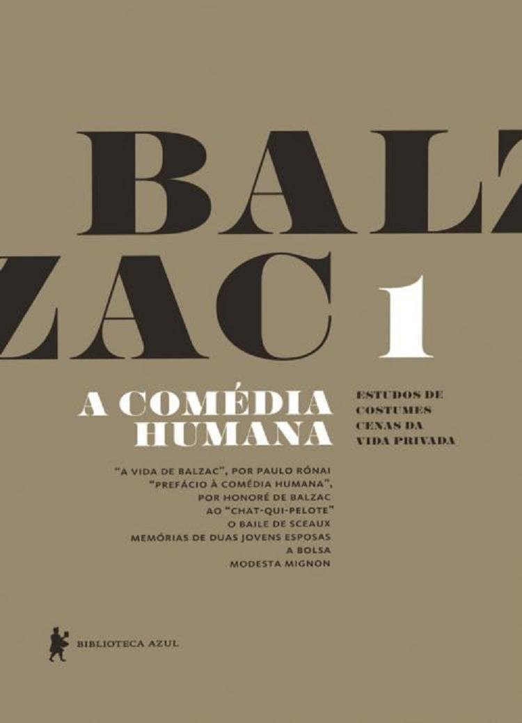 Capa de A Comédia Humana