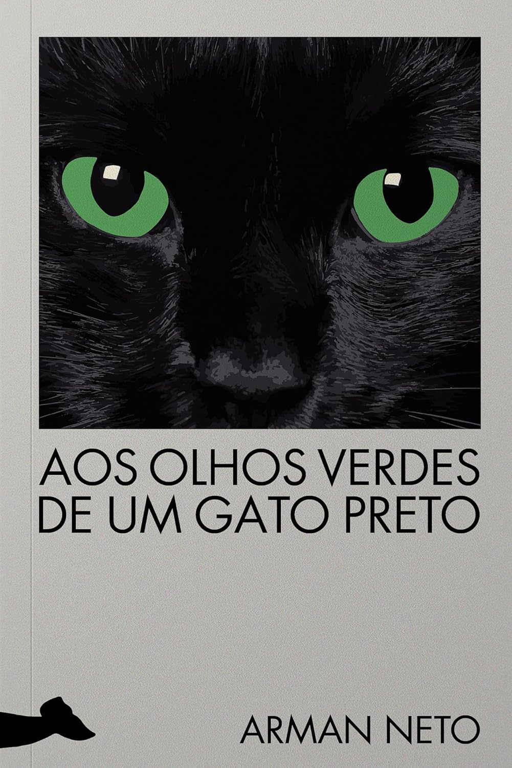 Capa de Aos olhos verdes de um gato preto
