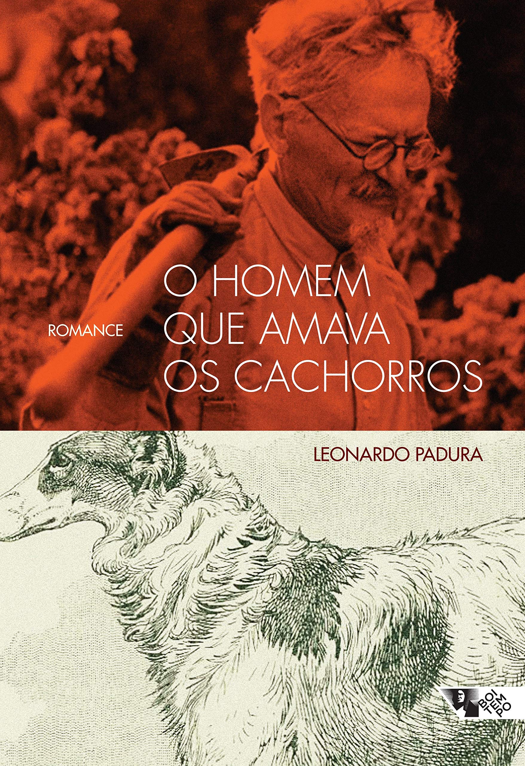 Capa de O Homem que Amava os Cachorros